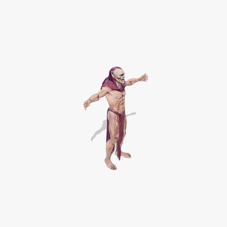 Ancient Undead Warrior Model Pack